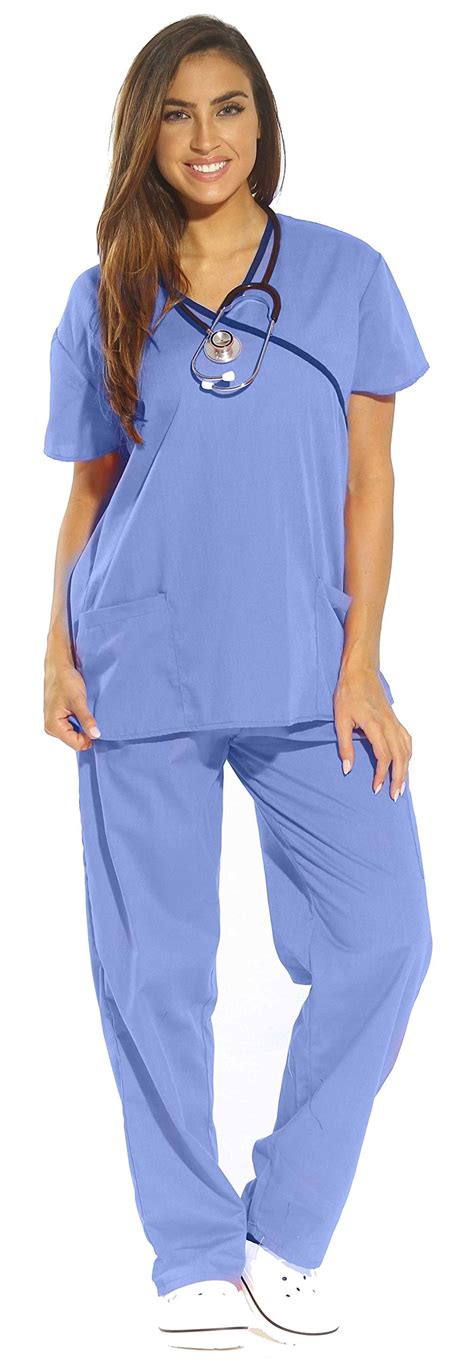 Navy Blue Scrubs for Medical Students