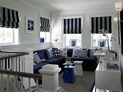 Navy Blue Sectional Design Trends