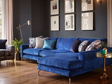 Navy Blue Sectional Styles