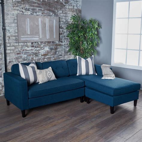 Navy Blue Sectional Textiles