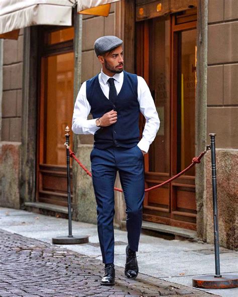 Navy Blue Shoes with Trousers