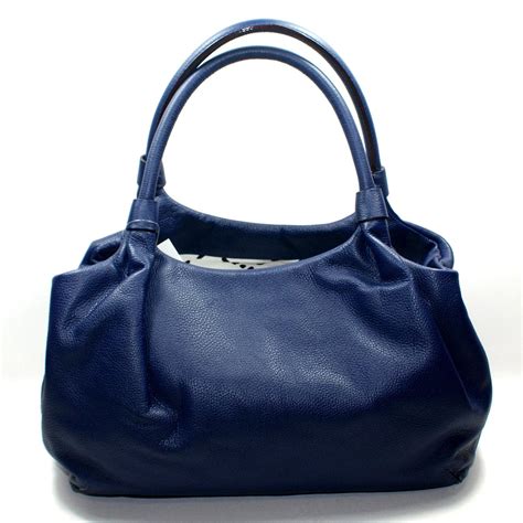 Navy Blue Shoulder Bag