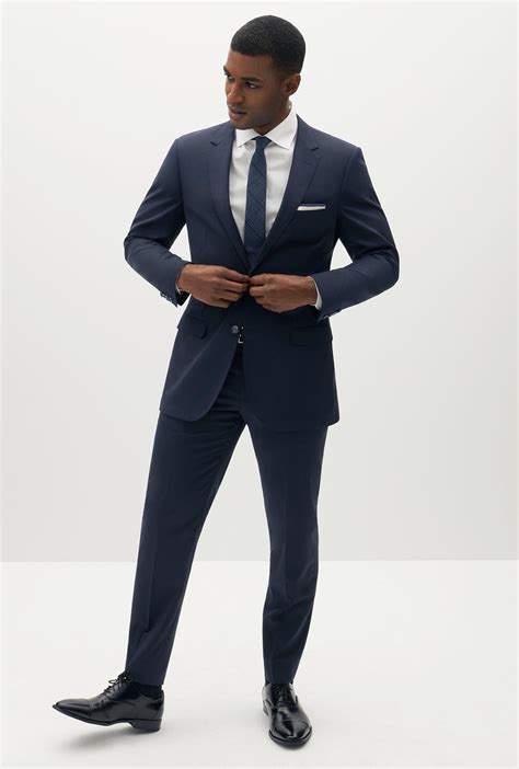 Navy Blue Suit Care