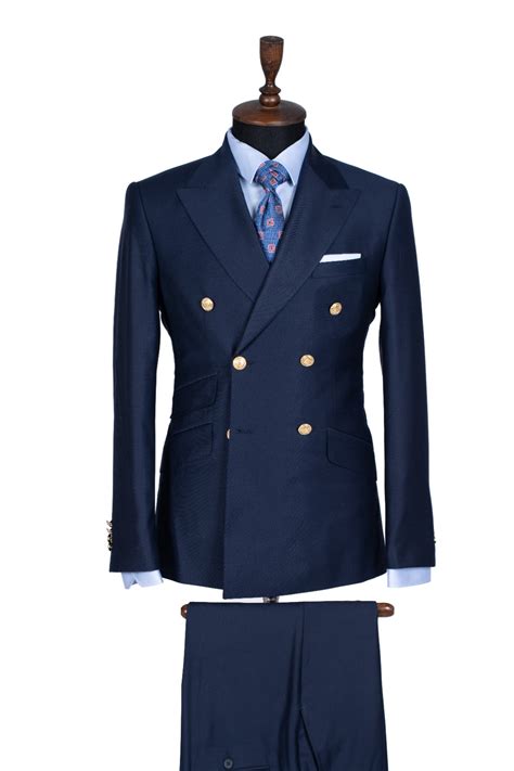 Navy Blue Suit History