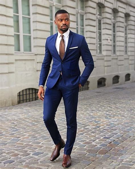 Navy Blue Suit Style 2