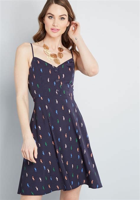 Navy Blue Sundress History