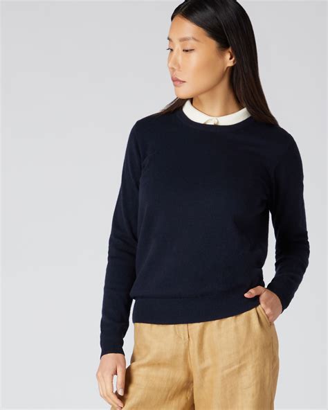 Navy Blue Sweater Accessories