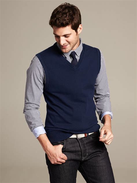 Navy Blue Sweater How To Style