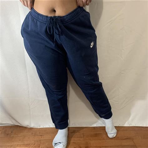 Navy Blue Sweatpants Athletic