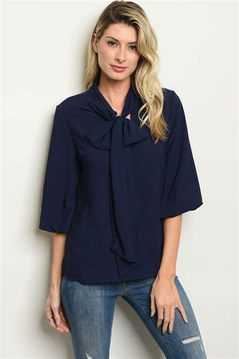 Navy Blue Top Ideas