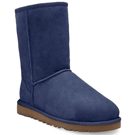 Navy Blue Uggs with Accessories