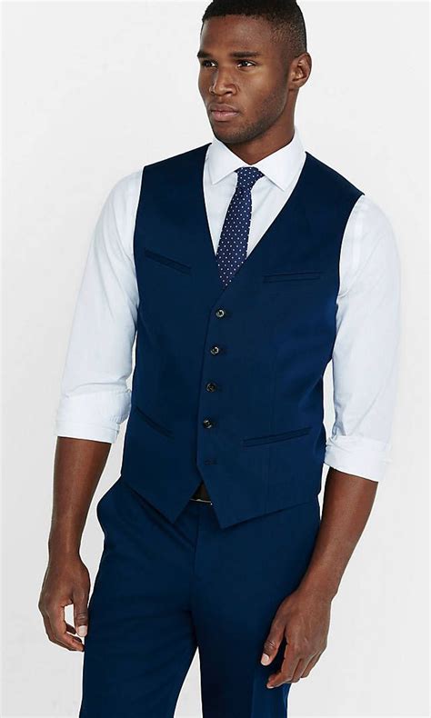 Navy Blue Vest Accessories