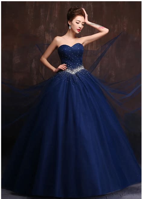 Navy Blue Wedding Dress Options