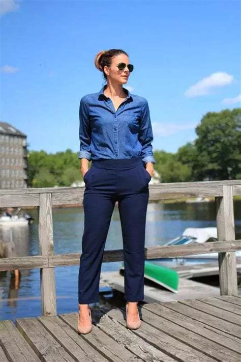 Navy Blue Work Pants Styles