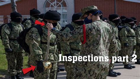 Navy Boot Camp Drills and Inspections