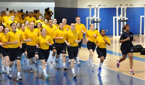 Navy Boot Camp PT Test