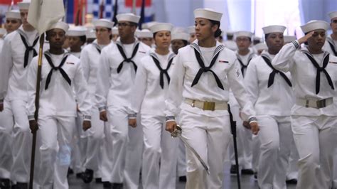 Navy Bootcamp Flag Ceremony