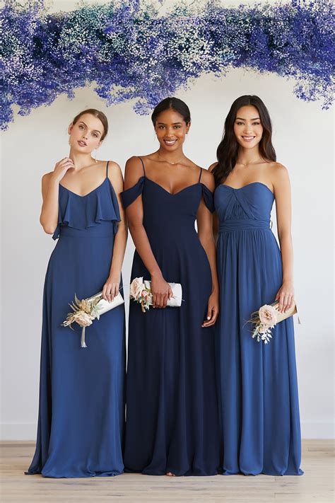 Navy Bridesmaid Dress 1