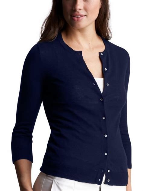 Navy Cardigan Seasonal Styles