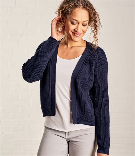 Navy Cardigan Sweater Design