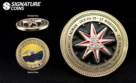 Navy Challenge Coin Designs