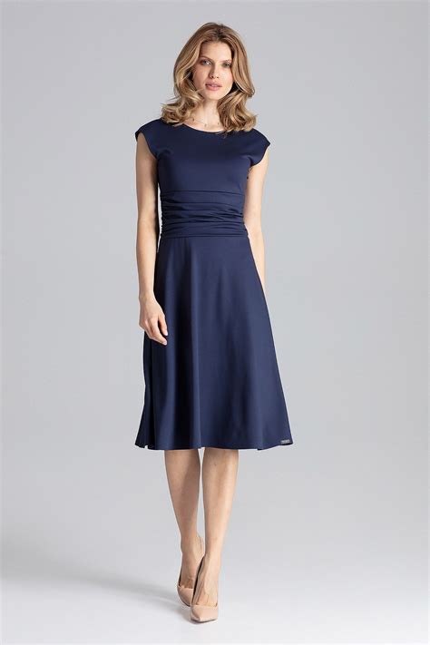 Navy Cocktail Dress Style