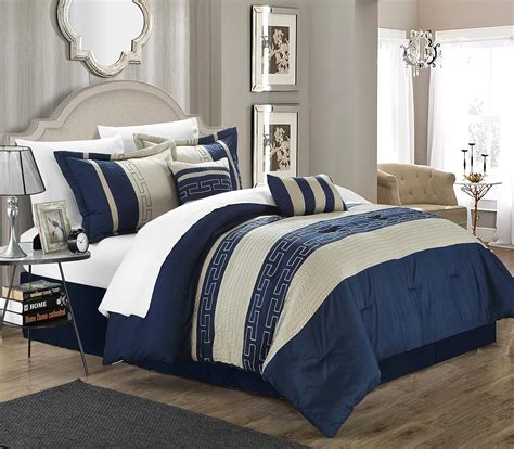 Navy Comforter Set