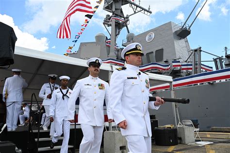 Navy Commissioning Ceremony