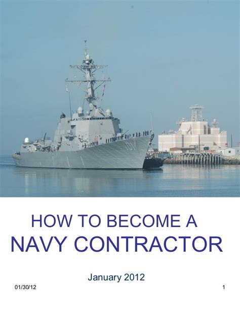 Navy Contractor