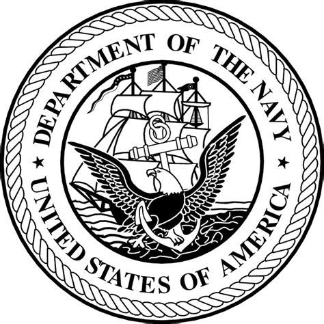 Navy Department Logo History Book