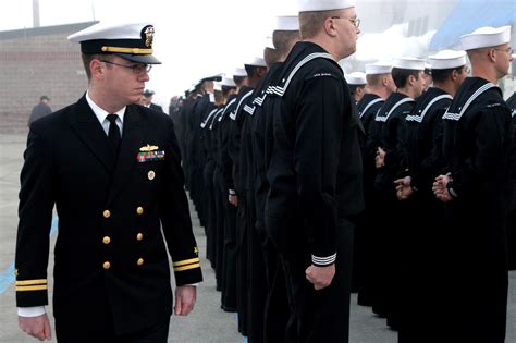 Navy engineer in uniform