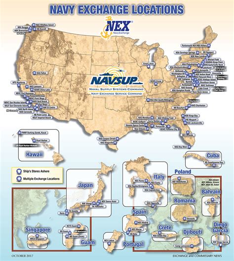 Navy Exchange Locations