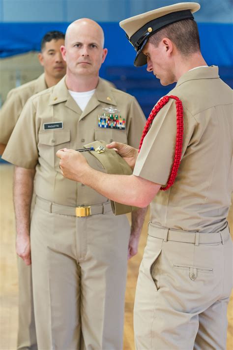 Navy Exchange Uniform Inspection