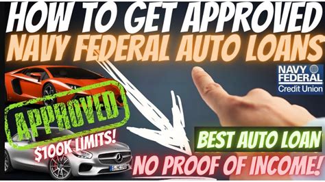 Navy Federal Auto Loan Eligibility Requirements