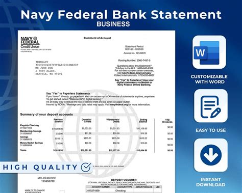 Navy Federal Business Account Online Banking and Mobile Banking