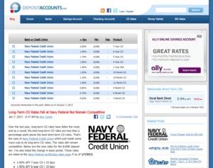 Navy Federal Cd Rates Calculator