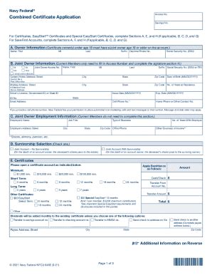 Navy Federal Certificates Image 10