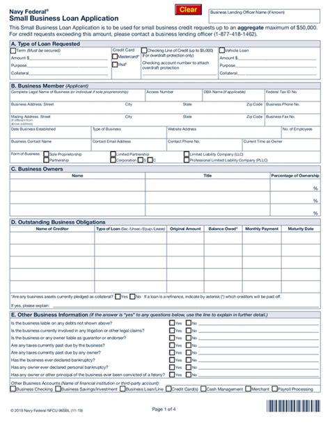 Navy Federal Loan Applications