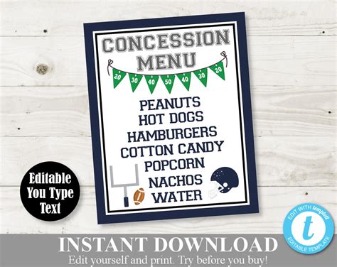 Navy Football Concessions Stand