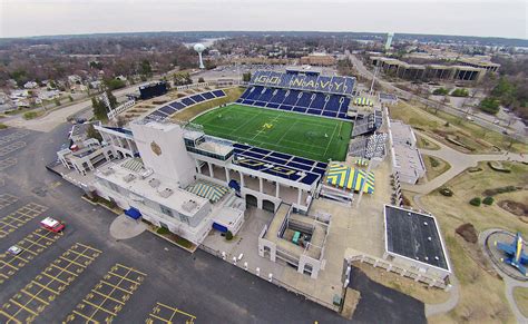 Navy Football Field View