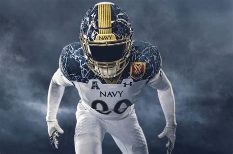 Navy Football Team Uniform Design