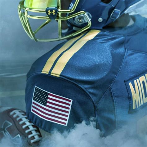 Navy Football Team Uniform Evolution