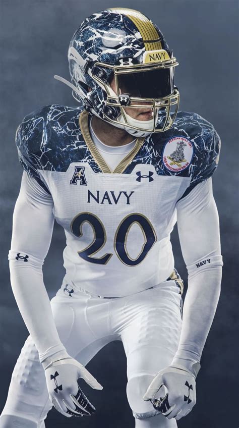 Navy Football Team Uniform Style