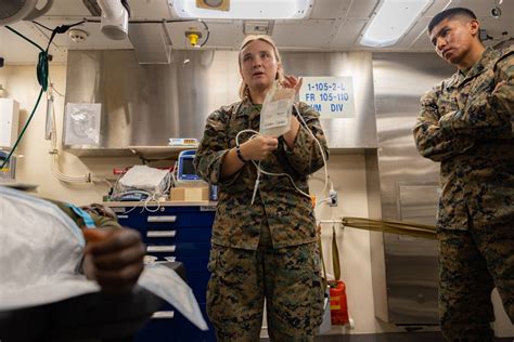 Navy Hospital Corpsman Training