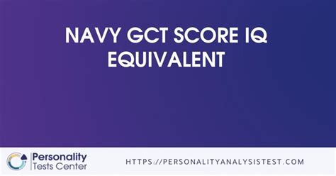 Navy IQ Score