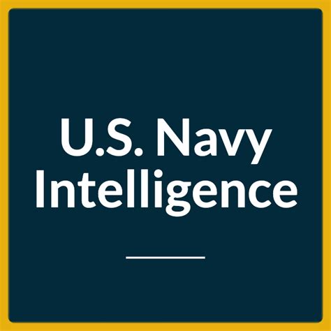 Navy Intelligence