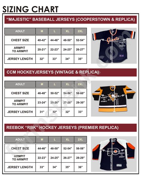 Navy Jersey Sizing and Fit