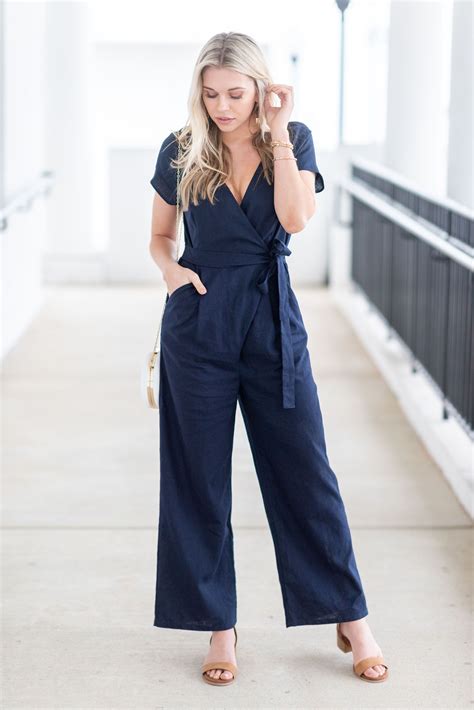 Navy Jumpsuit Style 5