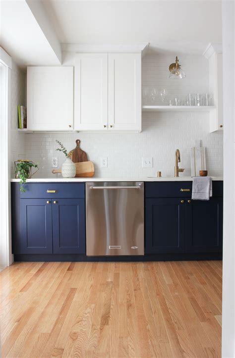 Navy Kitchen Cabinet Maintenance