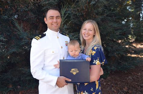 Navy Lieutenant Time Away from Family